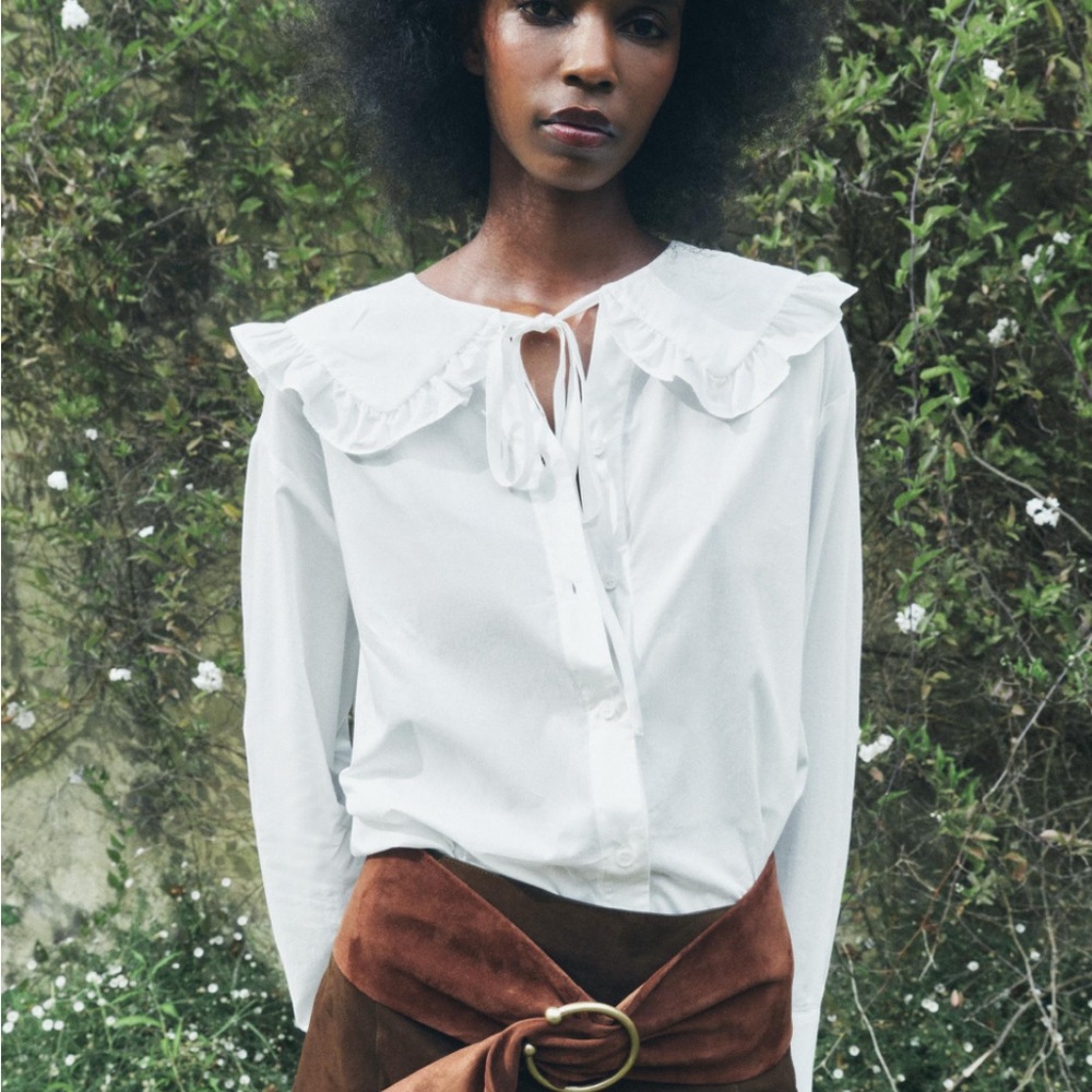 Zara Collared Blouse